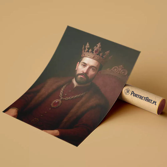 Król na Tronie - Plakat
